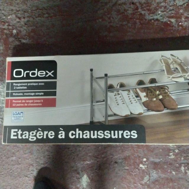 Estantería Metálica Extensible para Zapatos