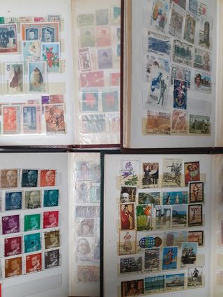Colección de sellos filatélicos