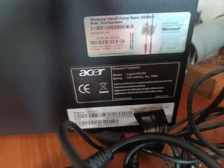 Ordenador Sobremesa Acer Aspire Negro