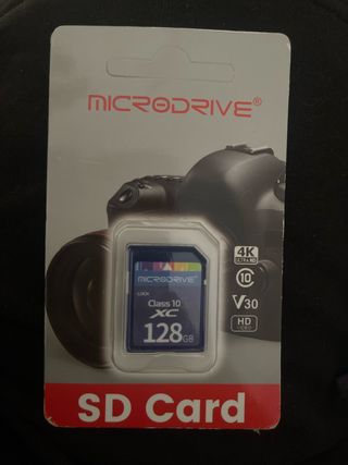 Tarjeta SD Microdrive 128GB Clase 10 XC