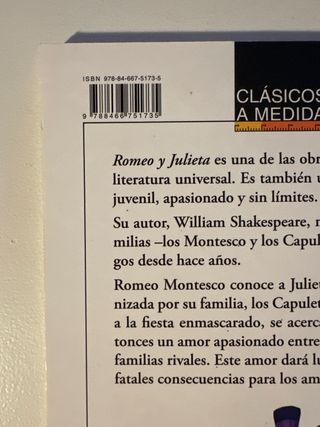 Romeo y Julieta (Clásicos a medida/ Measure Cla...