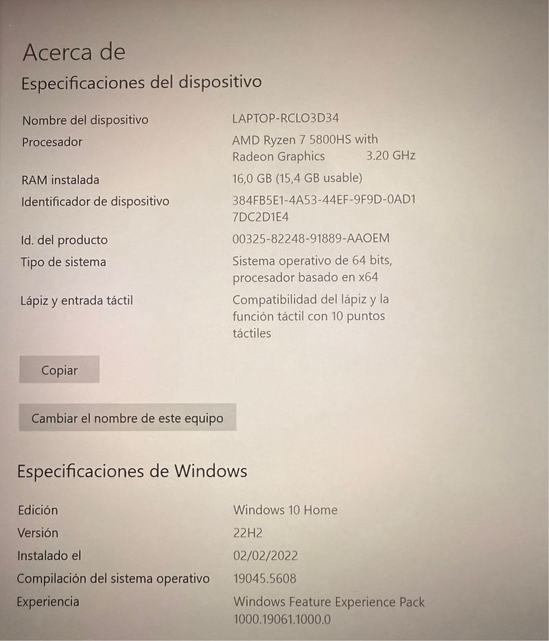 Portátil Gaming Asus Negro afbeelding 5