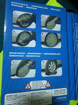 Cadenas Nieve Textil Multi Grip