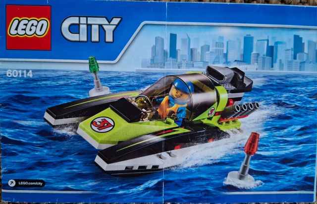 Lego City 60114 - Hidrodeslizador