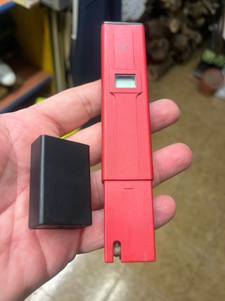 Misuratore pH Acquario Digitale Rosso