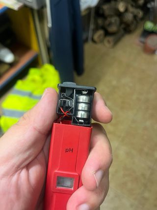 Misuratore pH Acquario Digitale Rosso