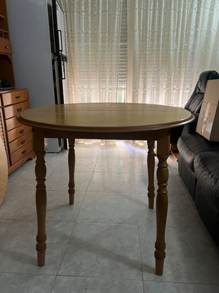 Mesa de madera extensible