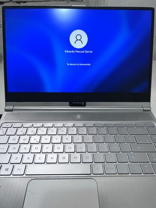 Portátil MSI Modern 14 Gris Intel i7 10ª Gen