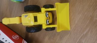 Lote de 6 coches y barco de juguete