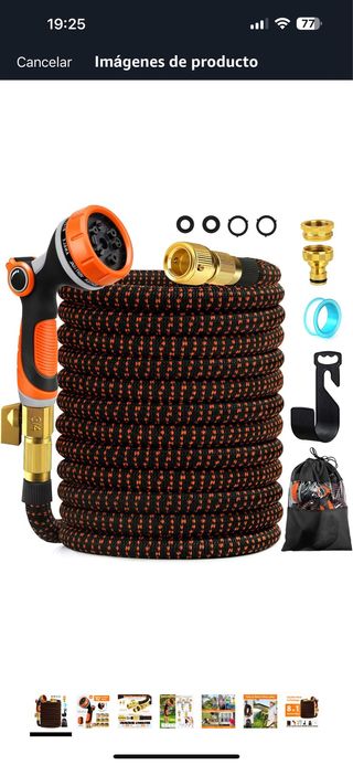 Manguera Jardín Extensible 15m