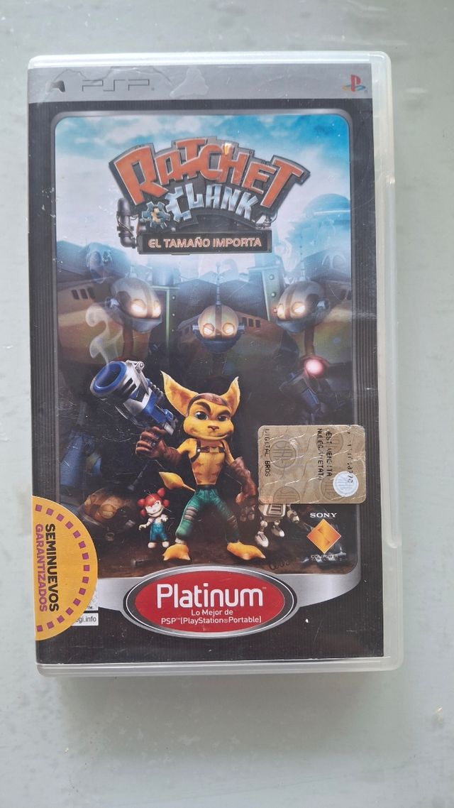 Ratchet & Clank PSP El Tamaño Importa