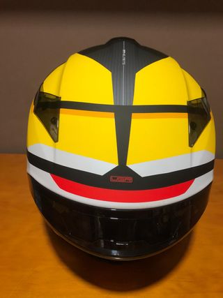 Casco MT Targo S Kay Amarillo Negro