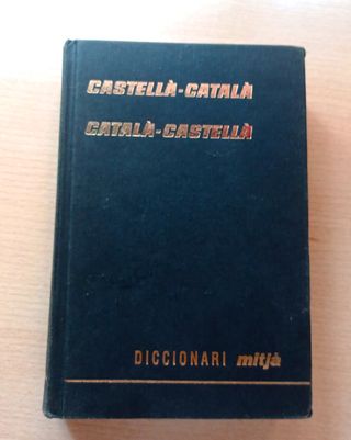 Diccionario bilingüe Catalan-Castellano