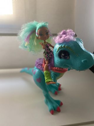 Dinosaurio con Muñeca Articulada