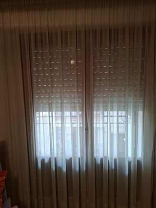 Cortinas para salón  ó comedor Verdes claritas