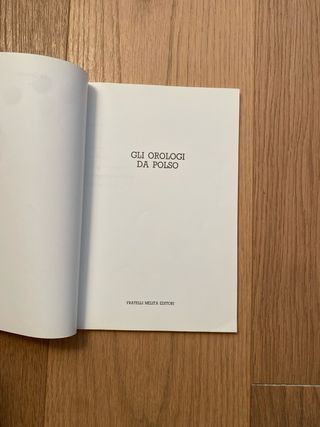 Gli Orologi da Polso - Libro