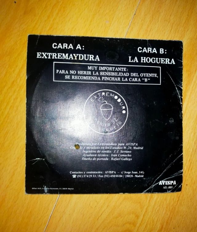 Vinile trasgressivo Extremoduro Rock