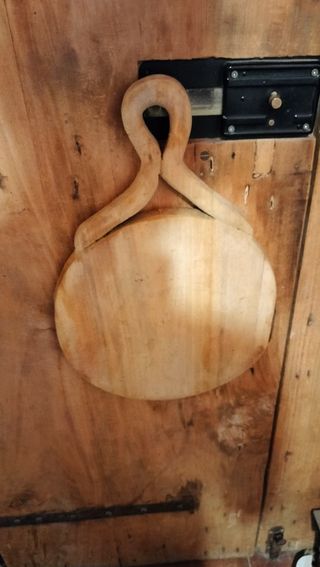 Asse per polenta artigianale in legno