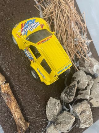 Diorama Fuoristrada Mitsubishi 4x4