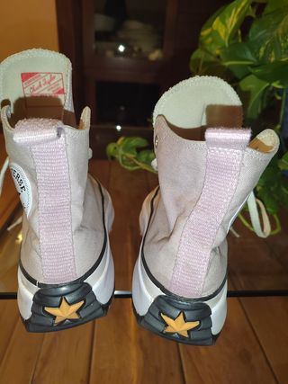 Zapatillas Botín Converse Beige