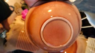 Coppia Ciotole Cotto Smaltate