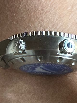 Reloj Oris Automático Azul y Plateado