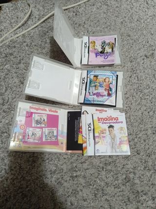Cajas con manuales Nintendo DS