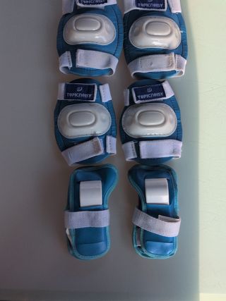 Protecciones infantiles para bici o patines