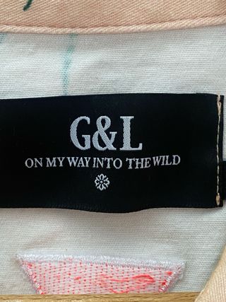 Mono Guts&Love floral rosa