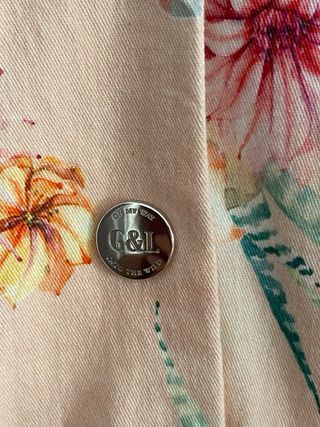 Mono Guts&Love floral rosa