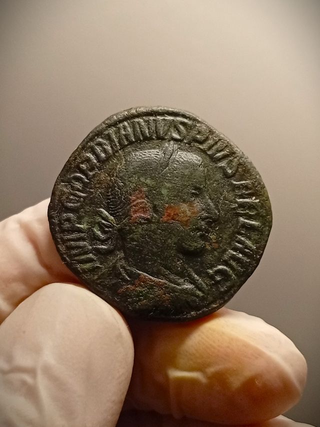 Moneda Romana - Sestercio Gordiano III - RIC 337a