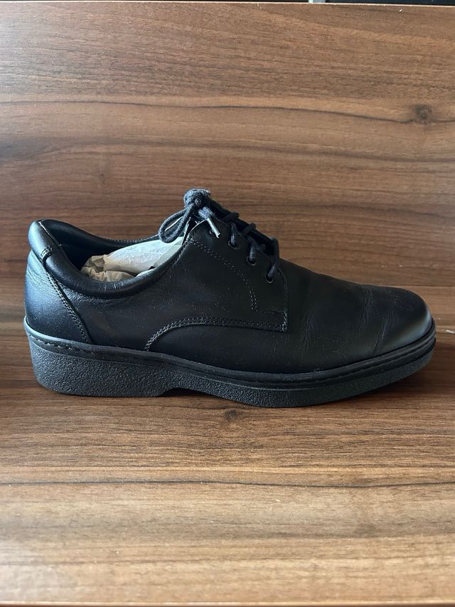 Zapatos Oxford de vestir Negros Talla 43