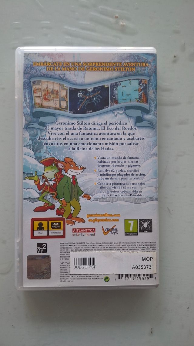 Geronimo Stilton PSP