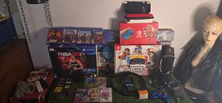 Consolle di giochi e accessori vari