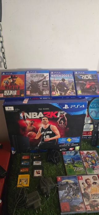 Consolle di giochi e accessori vari