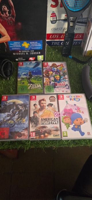 Consolle di giochi e accessori vari