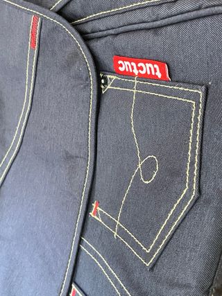 Bolso Tuc-Tuc tela vaquera alta capacidad