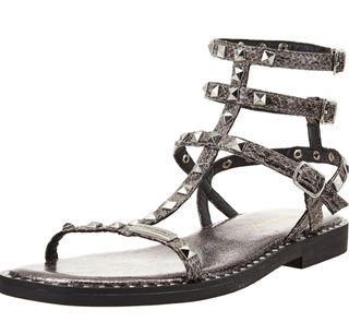 Sandalias romanas Les Tropeziennes plateadas T.40