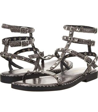 Sandalias romanas Les Tropeziennes plateadas T.40