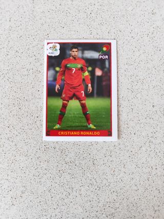 CROMO CRISTIANO RONALDO EUROCOPA 2012 PANINI 