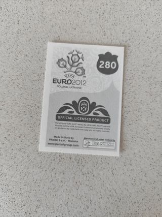 CROMO CRISTIANO RONALDO EUROCOPA 2012 PANINI 