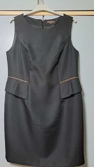 Vestido Negro Zendra Talla L / 46