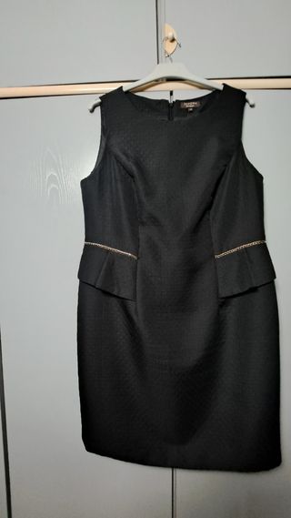 Vestido Negro Zendra Talla L / 46