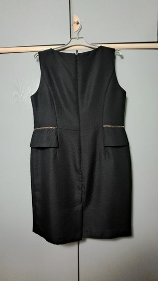 Vestido Negro Zendra Talla L / 46