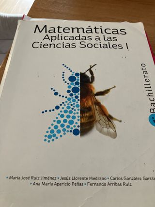Matemáticas aplicadas a las Ciencias Sociales I...