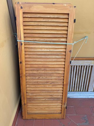 Ventanas mallorquinas de madera