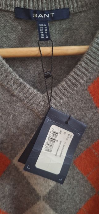 Chaleco Gant Gris