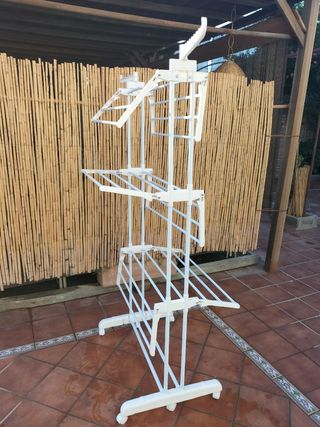 Tendedero Plegable Blanco