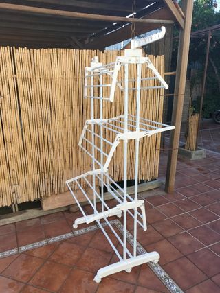 Tendedero Plegable Blanco