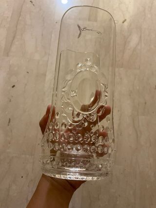 Baci Milano porta bicchieri barocco trasparente